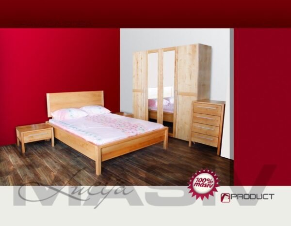 Lucia Bedroom Set (oak)