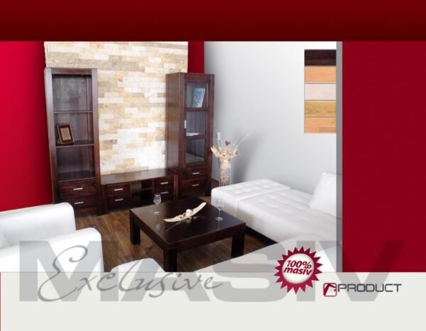 Exclusive TV Set (oak-wenge)