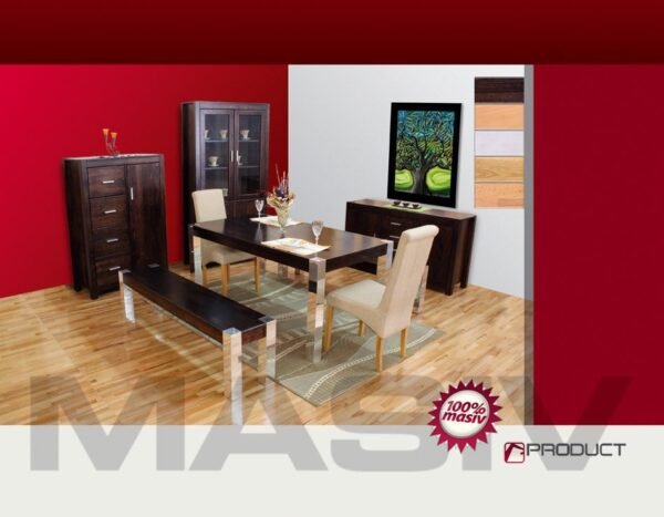 Milano Dining Set (oak-wenge)